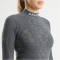 UYN Elevatyon Biomorph langarm Rollkragen-Funktionsshirt Damen G142 - grey melange XS