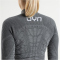 UYN Elevatyon Biomorph langarm Rollkragen-Funktionsshirt Damen G142 - grey melange XS
