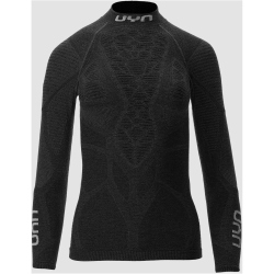 UYN Elevatyon Biomorph langarm Rollkragen-Funktionsshirt Damen B000 - black XS