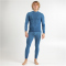 UYN Elevatyon Biomorph langarm Rollkragen-Funktionsshirt Herren K511 - blue atoll S/M