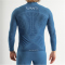 UYN Elevatyon Biomorph langarm Rollkragen-Funktionsshirt Herren K511 - blue atoll S/M