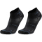 2er Pack UYN All Around Low Cut Socken N177 - black/black 35-38