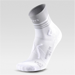 UYN Runners One Short Grip Laufsocken Herren W000 - white...