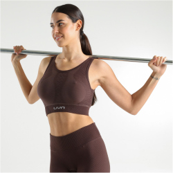 UYN Rock Fit Lift Up Sporttop Damen M584 - ground coffee XS