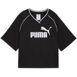 PUMA Essentials Relaxed Cropped Football Trikot Damen