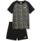 PUMA Tad Essentials Print Sportshirt & Shorts Set Jungen
