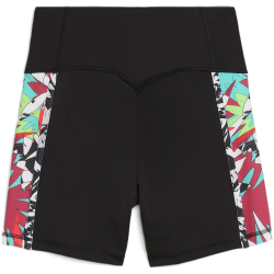 PUMA Tropical Print High-Waist 5" kurze Leggings Damen