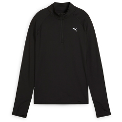 PUMA Run Velocity Cloudspun 1/4-Zip langarm Laufshirt Damen