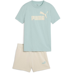 PUMA Essentials No.1 Logo T-Shirt & Shorts Set...
