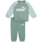 PUMA Minicats Essentials Raglan Fleece Crew Baby-Jogginganzug 30 - green moon 98