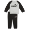 PUMA Minicats Essentials Raglan Fleece Crew Baby-Jogginganzug 01 - PUMA black 92