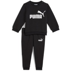PUMA Minicats Essentials Fleece Crew Baby-Jogginganzug 01 - PUMA black 80