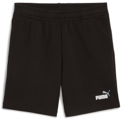 PUMA Essentials 2 Color No. 1 Logo French Terry Sweatshorts Jungen 01 - PUMA black 128