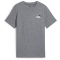 PUMA Essentials 2 Color Small No. 1 Logo T-Shirt Jungen 03 - medium gray heather 140