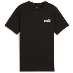 PUMA Essentials 2 Color Small No. 1 Logo T-Shirt Jungen 01 - PUMA black 140