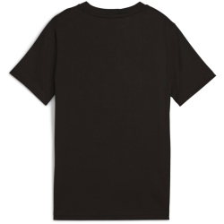 PUMA Essentials 2 Color Small No. 1 Logo T-Shirt Jungen 01 - PUMA black 140