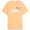 PUMA Essentials 2 Color No.1 Logo T-Shirt Jungen 41 - almost apricot 128
