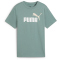 PUMA Essentials 2 Color No.1 Logo T-Shirt Jungen 30 - green moon 128