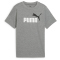 PUMA Essentials 2 Color No.1 Logo T-Shirt Jungen 03 - medium gray heather 140