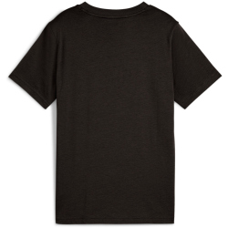 PUMA Essentials 2 Color No.1 Logo T-Shirt Jungen 01 - PUMA black 128