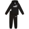 PUMA Essentials No.1 Logo Fleece Jogginganzug Kinder 01 - PUMA black 122