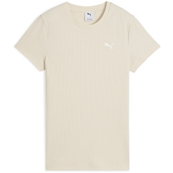 PUMA Essentials Elevated geripptes T-Shirt Damen 87 -...