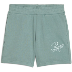 PUMA Essentials Script High-Waist 5" Sweatshorts...