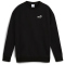 PUMA Essentials Small No. 1 Logo Relaxed French Terry Crew Sweatshirt Damen 01 - PUMA black XS