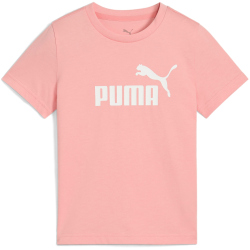 PUMA Essentials No. 1 Logo T-Shirt Jungen 18 - pink fruit 116