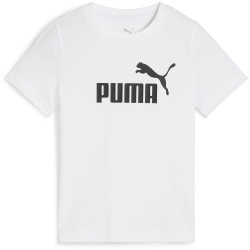 PUMA Essentials No. 1 Logo T-Shirt Jungen 02 - PUMA white 98