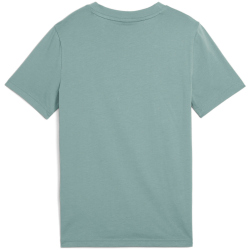 PUMA Essentials No. 1 Logo T-Shirt Jungen 30 - green moon...