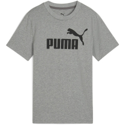 PUMA Essentials No. 1 Logo T-Shirt Jungen 03 - medium gray heather 152