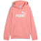 PUMA Essentials No. 1 Logo French Terry Hoodie Mädchen 18 - pink fruit 152