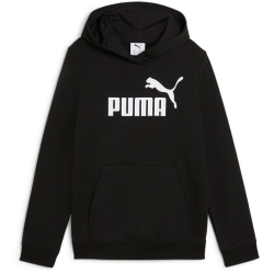 PUMA Essentials No. 1 Logo French Terry Hoodie Mädchen 01 - PUMA black 152