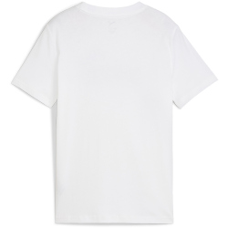 PUMA Essentials No. 1 Logo T-Shirt Mädchen 02 - PUMA white 176
