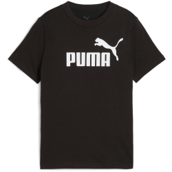 PUMA Essentials No. 1 Logo T-Shirt Mädchen 01 - PUMA black 176