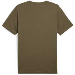 PUMA Essentials 2 Color No. 1 Logo T-Shirt Herren 81 - loden green M