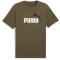 PUMA Essentials 2 Color No. 1 Logo T-Shirt Herren 81 - loden green L