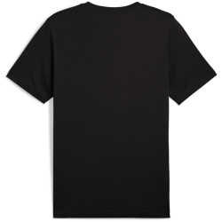 PUMA Essentials 2 Color No. 1 Logo T-Shirt Herren 51 - PUMA black/spring fern S