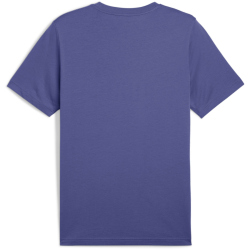 PUMA Essentials 2 Color No. 1 Logo T-Shirt Herren 46 - blue crystal L