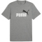 PUMA Essentials 2 Color No. 1 Logo T-Shirt Herren 03 - medium gray heather L