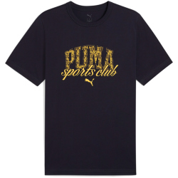 PUMA Class Graphic T-Shirt Herren 16 - new navy S
