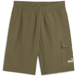 PUMA Essentials No. 1 Logo 9" Woven Cargoshorts...