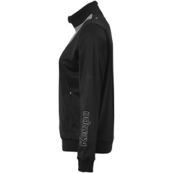 Kempa Core 2.0 Polyester Trainingsanzug Damen schwarz/dark grau melange XS