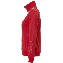 Kempa Core 2.0 Polyester Trainingsanzug Damen rot/dark grau melange XXL