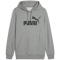 PUMA Essentials No. 1 Logo French Terry Hoodie Herren 03 - medium gray heather S