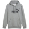 PUMA Essentials No. 1 Logo Fleece Hoodie Herren 03 - medium gray heather S