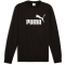 PUMA Essentials No. 1 Logo French Terry Crew Sweatshirt Herren 01 - PUMA black S