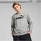 PUMA Essentials No. 1 Logo Fleece Crew Sweatshirt Herren 03 - medium gray heather S