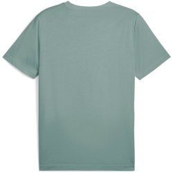 PUMA Essentials No. 1 Logo T-Shirt Herren 30 - green moon S